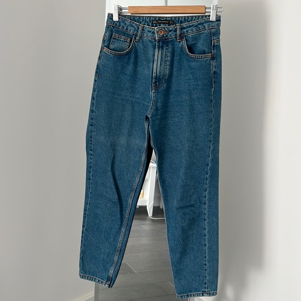 Zara mom jeans